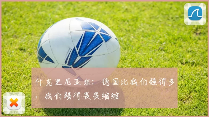 什克里尼亚尔：德国比我们强得多，我们踢得畏畏缩缩